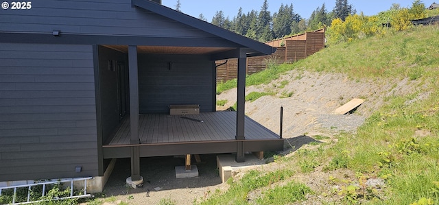 243 NE Hemmingway Dr, Stevenson, WA 98648 - view of deck