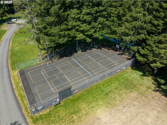 10268 Field Crest Dr, Birkenfeld, OR 97016 - aerial view