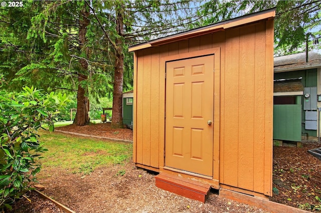 10268 Field Crest Dr, Birkenfeld, OR 97016 - view of shed