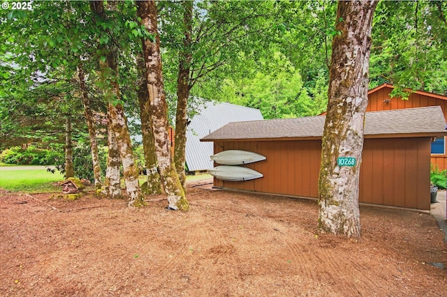 10268 Field Crest Dr, Birkenfeld, OR 97016 - view of yard