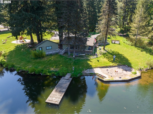 10268 Field Crest Dr, Birkenfeld, OR 97016 - view of subject property with a nearby body of water