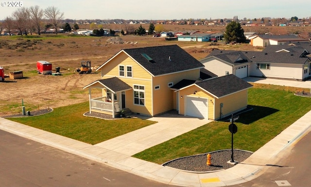 313 Art Kegler Blvd, Boardman, OR 97818 - aerial perspective of suburban area