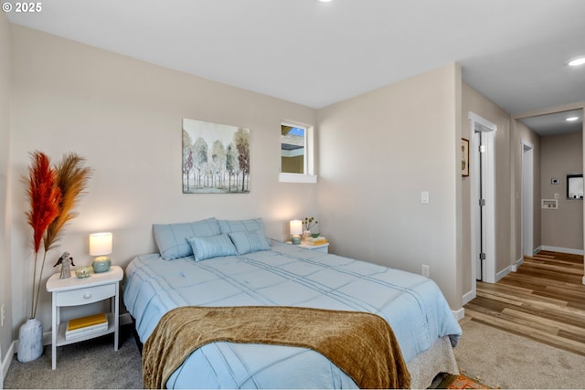 313 Art Kegler Blvd, Boardman, OR 97818 - bedroom with baseboards, carpet, and recessed lighting