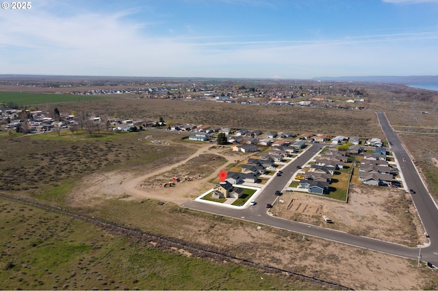 313 Art Kegler Blvd, Boardman, OR 97818 - aerial overview of property's location with nearby suburban area