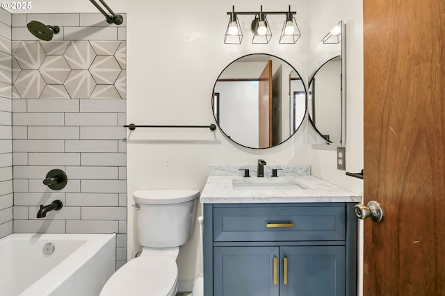 590 Granite Pl, Springfield, OR 97477 - bathroom featuring vanity and tub / shower combination