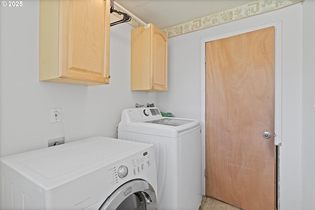 410 W Jefferson St, Carlton, OR 97111 - washroom with independent washer and dryer and cabinet space