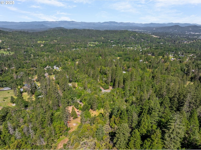 905 Summit Loop, Grants Pass, OR 97527 - aerial view of property's location with a forest and a mountain backdrop