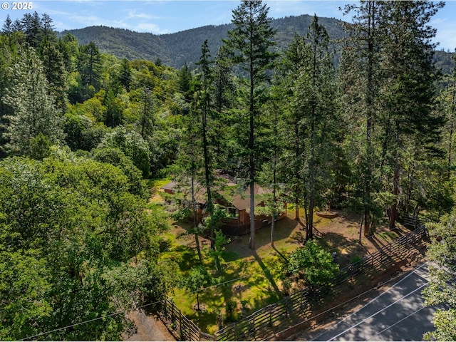 905 Summit Loop, Grants Pass, OR 97527 - view of mountain backdrop featuring a heavily wooded area