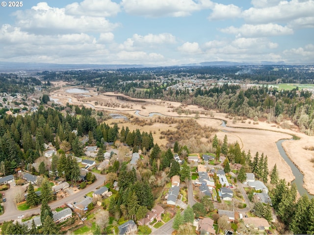 aerial view