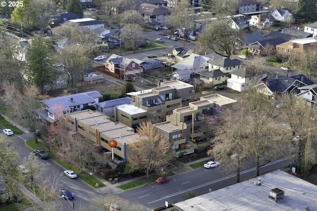 birds eye view of property featuring a residential view