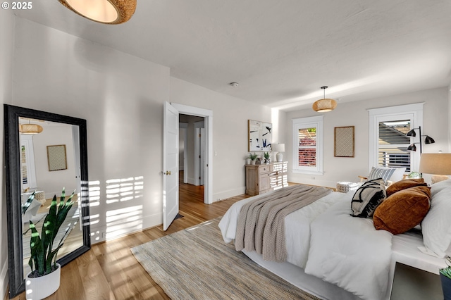 3136 NE 41st Ave, Portland, OR 97212 - bedroom featuring light wood-style floors and baseboards