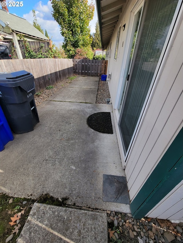 view of patio