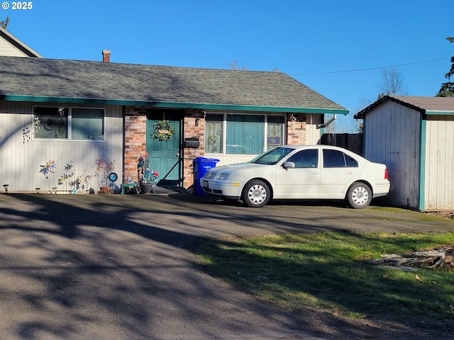 view of home's exterior