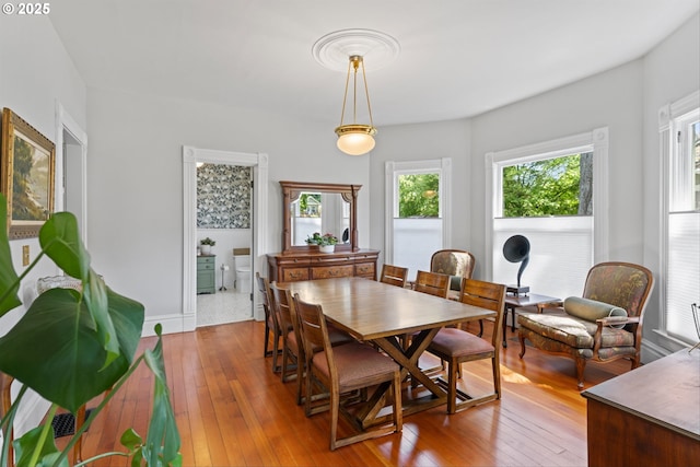 2325 A St, Forest Grove, OR 97116 - dining area with wood-type flooring and baseboards
