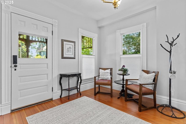2325 A St, Forest Grove, OR 97116 - foyer entrance with wood-type flooring and baseboards