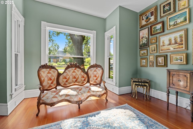 2325 A St, Forest Grove, OR 97116 - sitting room featuring wood finished floors and baseboards