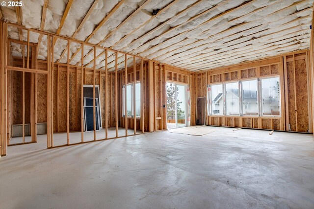 misc room featuring concrete floors