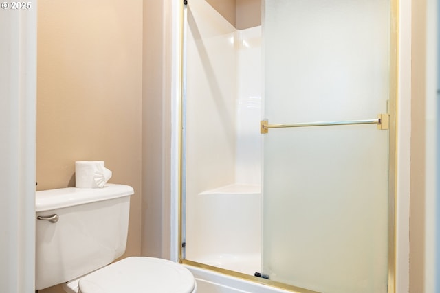 2103 N Teakwood St, Canby, OR 97013 - bathroom featuring toilet and a shower with door
