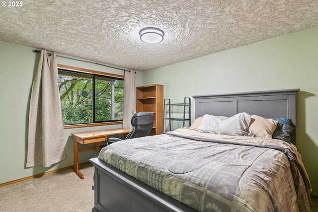 14216 NE 346th St, Battle Ground, WA 98604 - bedroom featuring light colored carpet, a desk, and baseboards