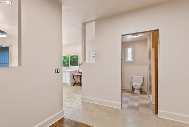 14216 NE 346th St, Battle Ground, WA 98604 - hallway featuring baseboards