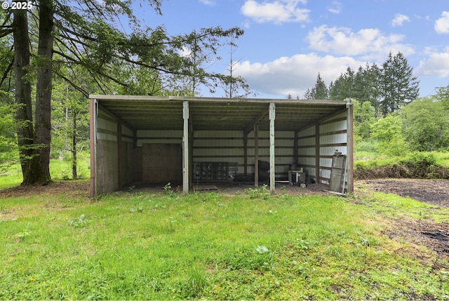 14216 NE 346th St, Battle Ground, WA 98604 - view of pole building with a carport