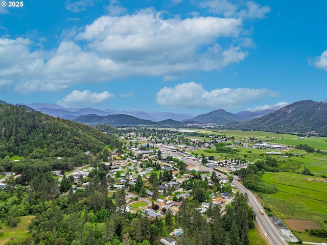 115 Duane Ct, Myrtle Creek, OR 97457 - drone / aerial view of a mountainous background