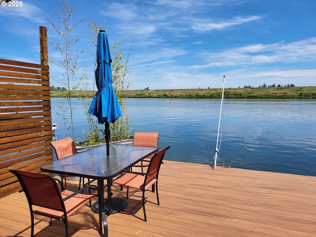 23538 NW Saint Helens Rd Unit S5, Portland, OR 97231 - dock with a water view