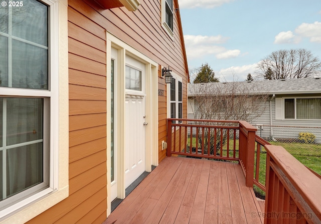 view of deck