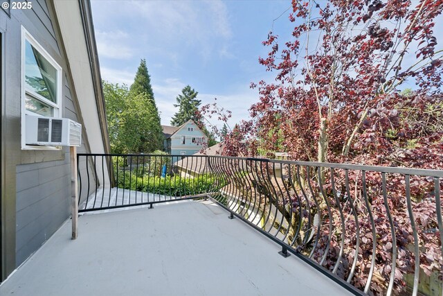 6035 NE 9th Ave, Portland, OR 97211 - balcony with cooling unit