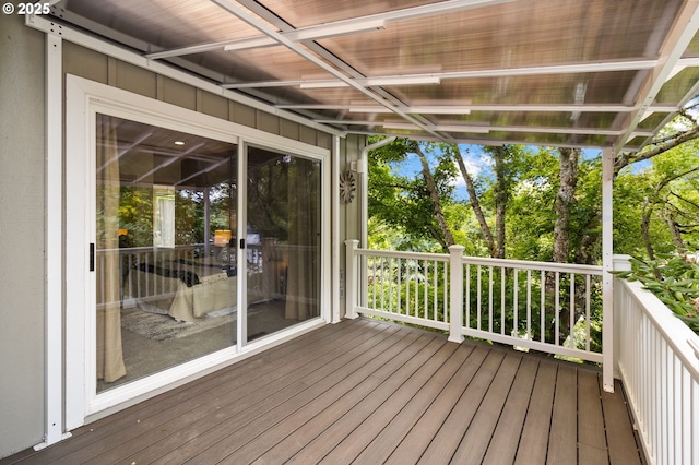 1249 Crenshaw Rd, Eugene, OR 97401 - view of wooden terrace