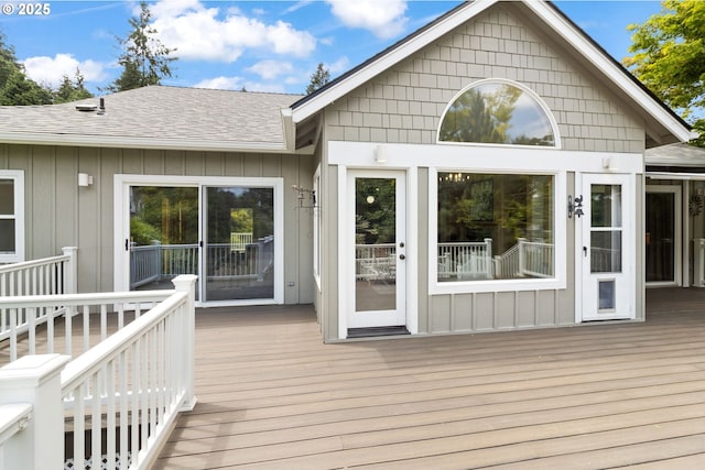 1249 Crenshaw Rd, Eugene, OR 97401 - view of wooden terrace