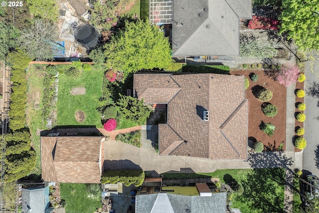 4133 SE Henderson St, Portland, OR 97202 - birds eye view of property