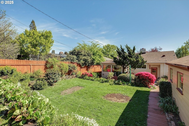 4133 SE Henderson St, Portland, OR 97202 - view of yard with fence
