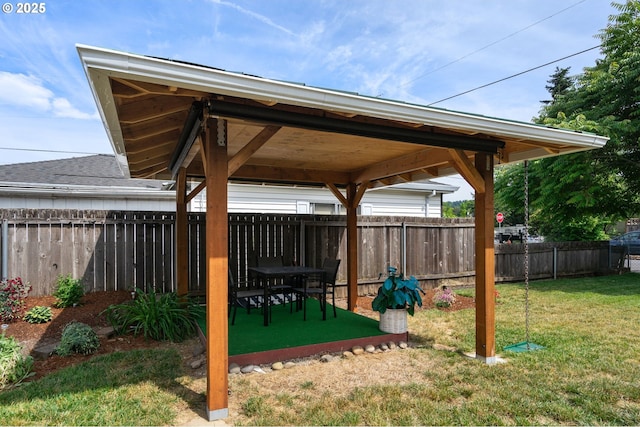 9819 SE Knight St, Portland, OR 97266 - view of fenced yard