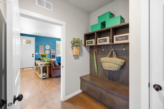 14665 Catalpa Way, Oregon City, OR 97045 - mudroom with wood finished floors and baseboards