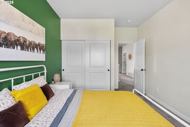 14665 Catalpa Way, Oregon City, OR 97045 - carpeted bedroom featuring a closet and baseboards