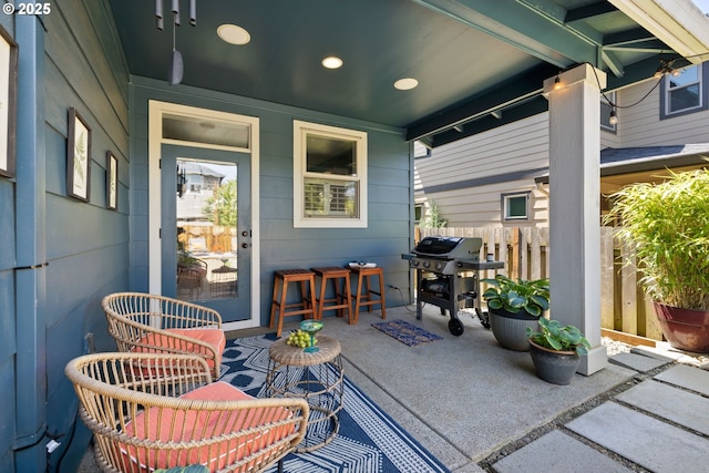 14665 Catalpa Way, Oregon City, OR 97045 - view of patio with a grill
