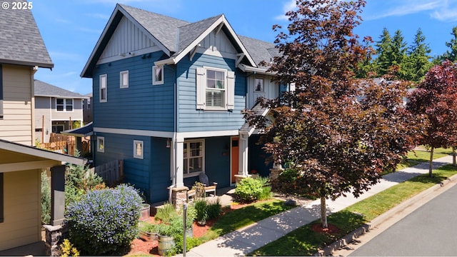 14665 Catalpa Way, Oregon City, OR 97045 - craftsman-style home featuring board and batten siding and a shingled roof