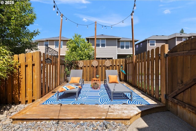 14665 Catalpa Way, Oregon City, OR 97045 - view of patio with a residential view