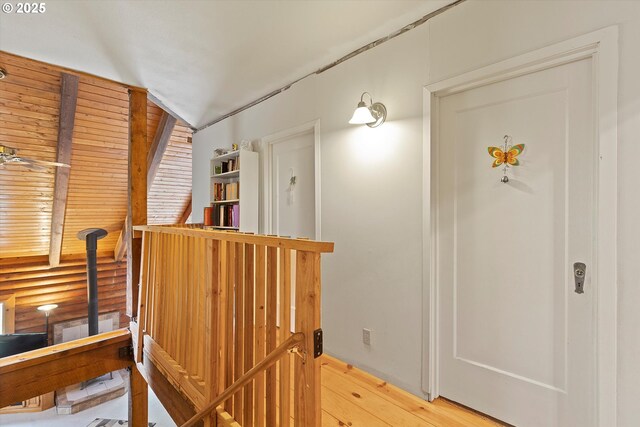4347 S Schooner Creek Rd, Lincoln City, OR 97367 - corridor featuring light wood-type flooring