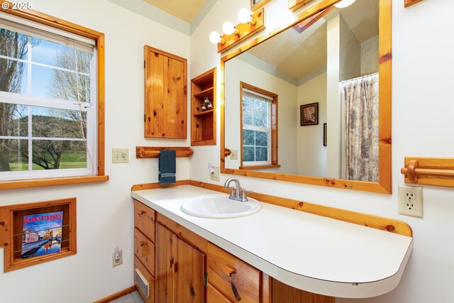 471 Barr Rd, Grays River, WA 98621 - bathroom with vanity