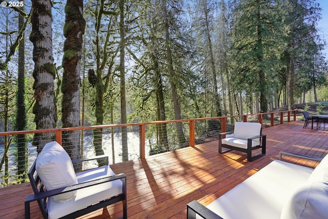11010 SE Green Valley Rd, Sandy, OR 97055 - view of deck