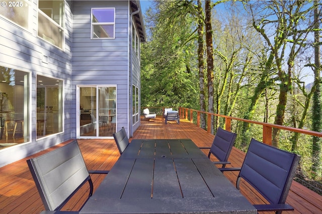 11010 SE Green Valley Rd, Sandy, OR 97055 - view of deck