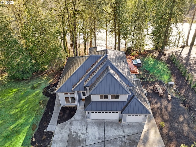 11010 SE Green Valley Rd, Sandy, OR 97055 - birds eye view of property