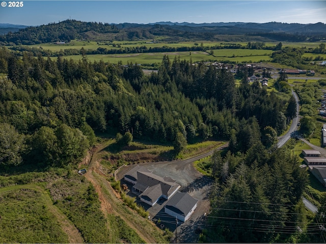 view of property location with mountains
