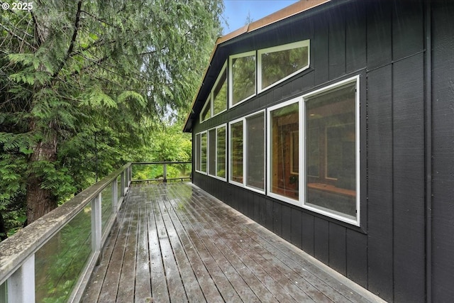 80487 Sha Ne Mah Rd, Seaside, OR 97138 - view of wooden deck