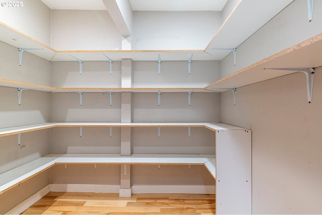 view of pantry