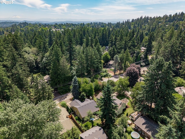 3511 SW Coronado St, Portland, OR 97219 - aerial view of property's location with a forest