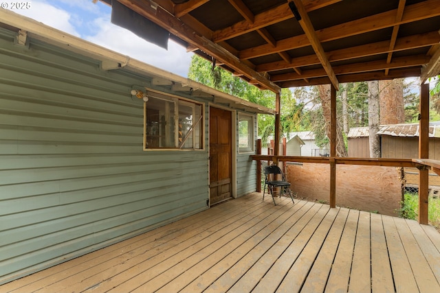 206 NE Laurel Ave, Myrtle Creek, OR 97457 - view of deck