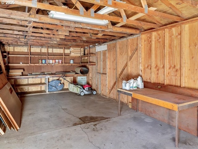 view of storage